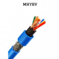 MHYBV-10X2X0.8煤矿用镀锌钢丝铠装通信电缆 视频