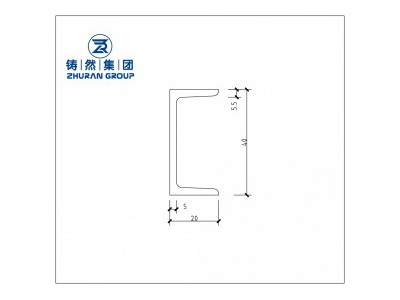 欧标槽钢 40*20*5*5.5 S275JR 进口 山西吕梁